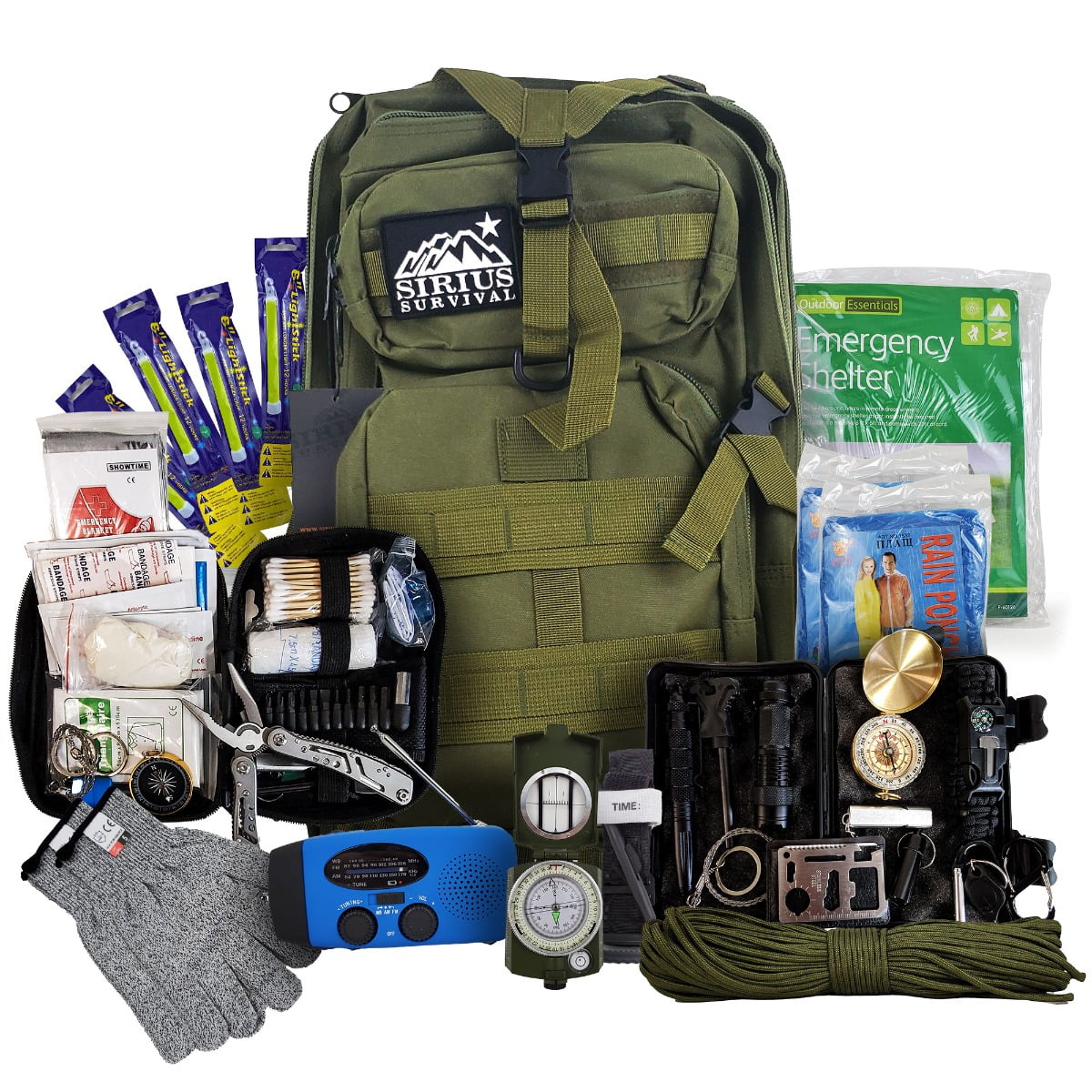 PrePacked Survival Backpack Survival Kit for Family Be Prepared
