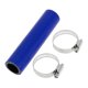 thumbnail image 1 of Ofertas Únicas 1 Juego de Manguera de Silicona para Automóvil de 22mm/0.87" ID 127mm/5" Longitud 0 Grados Azul Negro con Abrazaderas Manguera de Refrigerante Universal, 1 of 1