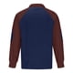 thumbnail image 4 of Blusa y camisa de manga larga con cuello alto para hombre, estilo casual, con retazos, a la moda, de manga larga, con cuello alto y botones., 4 of 5