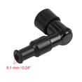 thumbnail image 3 of Spark Plug Cap 90 Degree Black Waterproof Non Resistor for CG125 GN125 WY125 CD110 Motorcycle Dirt Bike ATV 2pcs, 3 of 6