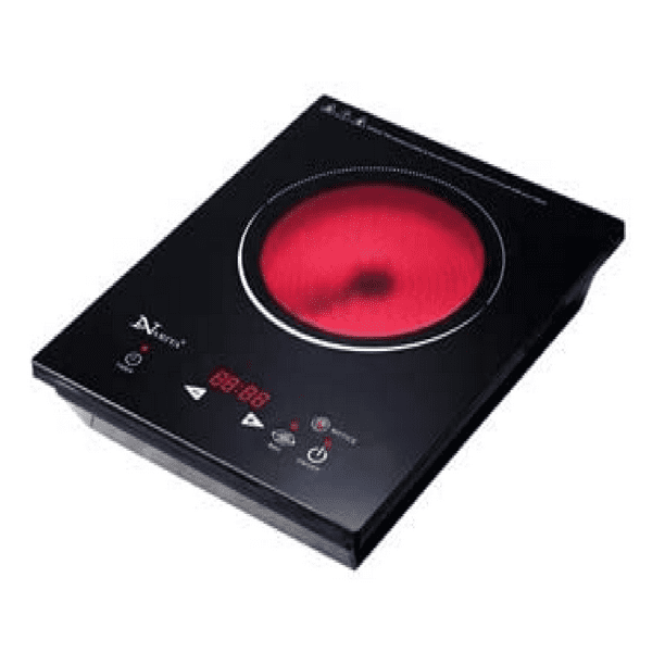 Portable Electric Radiant Cooktop Class Surface HOT POT Winter 1500W