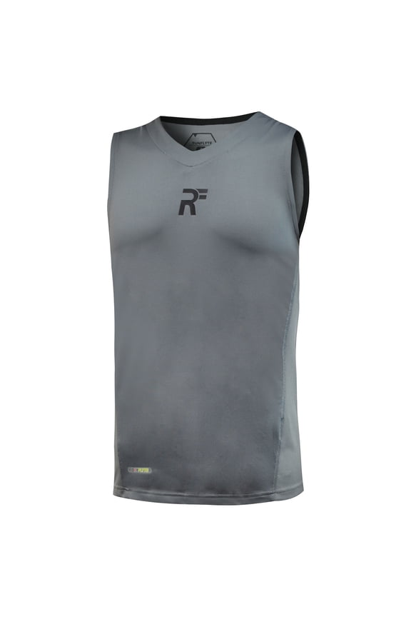 Men's Hybrid Training Tank Top Grey/Black f1004-ggk
