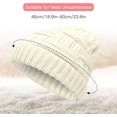 thumbnail image 2 of BEIPEGIN 2 Pack Ponytail Hat Messy Bun Beanie for Women Warm Trendy Soft Stretch Criss Cross Hat for Women Knit Hats for Women Winter Cute Winter Hats for Women, 2 of 7