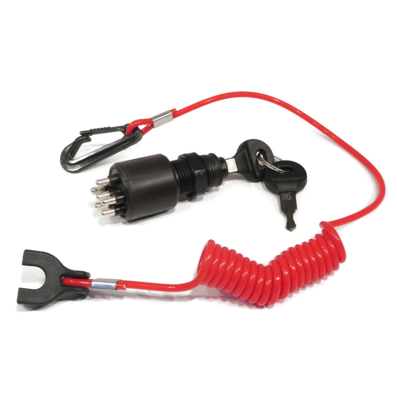 RED 8MM PERFORMANCE IGNITION LEAD OUTBOARD EVINRUDE JOHNSON 4"INCH LONG QUALITY 