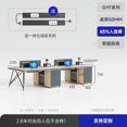 thumbnail image 1 of Station Employee Office Desk Staff Combination Computer Simplicity Office Desk Commercial Bureau Meuble Working Equipment QF50OD My Lux Decor Round, 1 of 16