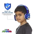 thumbnail image 4 of PJ Masks Over-Ear Headphones for Kids - Adjustable Headband, Stereo Sound, Tangle-Free Cable, Volume Control, and 3.5mm Jack - Perfect for School, Home, and Travel, 4 of 5