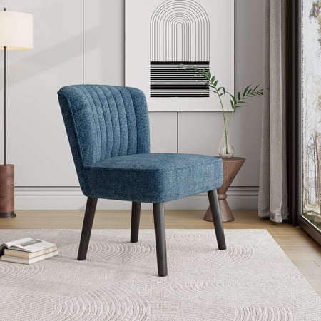 compact boucle chair comfortable seating product