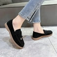 thumbnail image 5 of Kayannuo Loafers Women Shoes Women's Round Head Color Suede Low Heel Comfortable Casual Slip-on Shoes Shoes for Women, 5 of 7