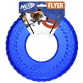 thumbnail image 1 of Folleto sobre neumáticos TPR translúcidos mejorados de Toy Nerf Dog, azul, 1 of 5