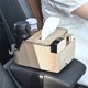 thumbnail image 4 of Fiudx Ofertas Relámpago Caja De Pañuelos De Coche Multifuncional, Decoración Interior De Coche, Caja De Almacenamiento Con Reposabrazos Y Taza De Agua, Caja De Almacenamiento De Pañuelos De Alta Gama, 4 of 7