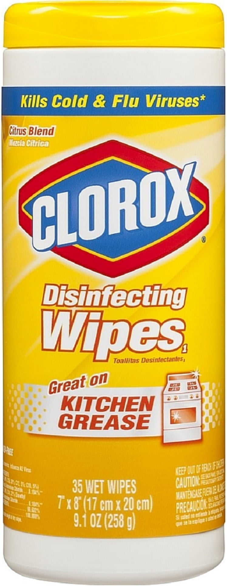 Clorox Disinfecting Wipes, Citrus Blend 35 ea (Pack of 6)