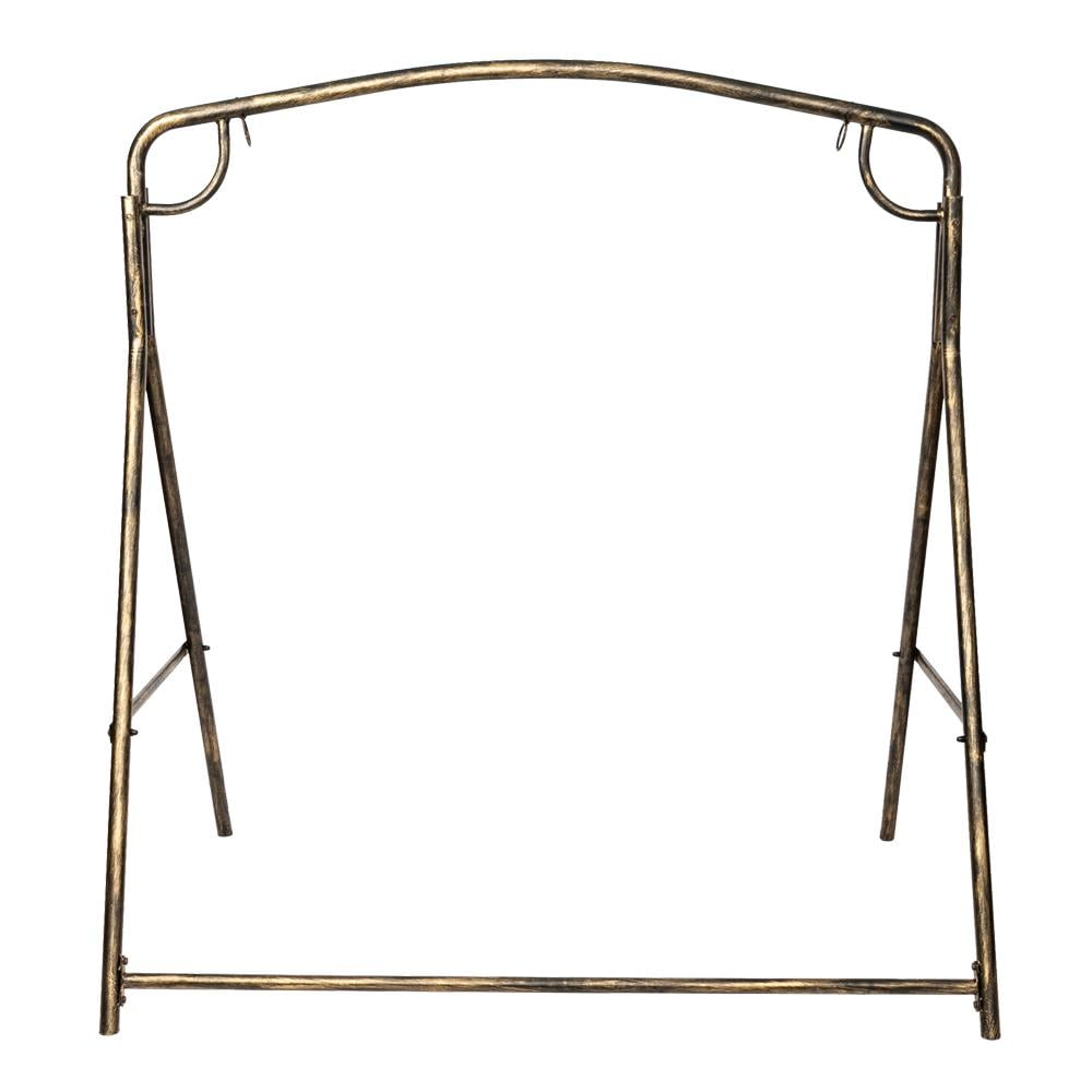 Zimtown Metal Large Heavy Duty Metal Swing Stand Outdoor Garden Iron