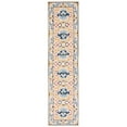 thumbnail image 5 of SAFAVIEH Micro-Loop Carlene Medallion Area Rug, Beige/Blue, 5' x 8', 5 of 10