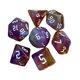 thumbnail image 3 of Paquete de 7 accesorios novedosos de poliédricos acrílicos pintados para juegos de rol D, 3 of 9