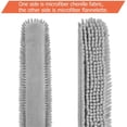 thumbnail image 6 of CLEANHOME 69'' Extendable Bending Duster, Microfiber Washable Head for Ceiling Fans, Cars & Furniture, Gray, 1-Pack, 6 of 7