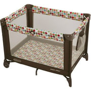 Angle View: Graco Pack 'N Play with Automatic Folding Feet Playard, Animal Friends