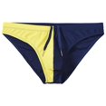 thumbnail image 2 of TANBOM Men's Sexy Drawstring Triangle Swim Trunks Lightweight Polyamide Comfortable Blue XL, 2 of 6