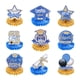 thumbnail image 1 of 9 PCS Decoraciones para Fiesta de Graduación Clase de 2024, Adornos de Mesa en Forma de Panal para Decoraciones de Fiesta de Graduación, Azul y Dorado, 1 of 5
