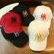 thumbnail image 2 of Gorra de primavera y verano para bebés, para hombres y mujeres, parasol para niños, gorra de béisbol con bordado de letras de otoño, 2 of 6