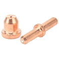 thumbnail image 1 of Kit De Electrodos De Boquilla, Consumibles Para Cortador De Plasma De Resistencia A Altas Temperaturas, 90 Piezas, Mano De Obra Fina Estándar Para Ingeniería De Soldadura, 1 of 7