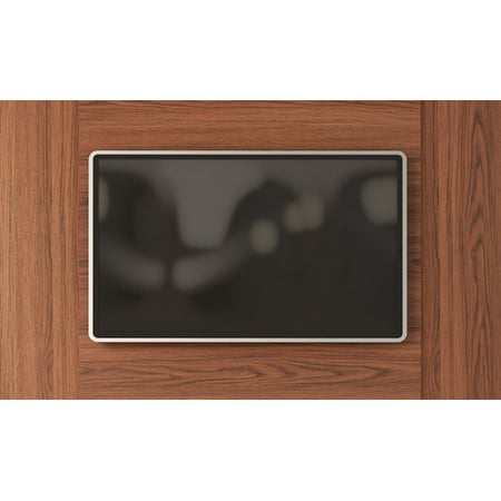 Manhattan Comfort Prince TV Panel, Chocolate/Pro Touch Manhattan Comfort Prince TV Panel, Chocolate/Pro Touch