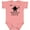 Mauve, variant on Inktastic Halloween Bat Frightfully Cute Holiday Boys or Girls Baby Bodysuit