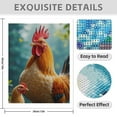 thumbnail image 3 of Diamond Art Kits for Adults - 5d Rooster And Hen In Greenery Diamond Painting for Adults, Diamond Art for Adults Beginners, Diamond Painting Kits for Adults for Home Wall Decor, 3 of 7
