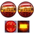 thumbnail image 1 of Luces traseras Apuakthei 2x 20 LED 12/24 V Lámpara indicadora de freno IP65 Luces de freno impermeables para camión Furgoneta Remolque Caravana RV ETC, 1 of 5