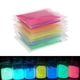 thumbnail image 5 of Arena fluorescente para decoración nocturna, ideal para botellas de deseos y paisajes acuáticos, 3 paquetes de 30g en tonos azul y verde., 5 of 6