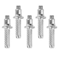 thumbnail image 1 of HEALEEP Lot de 5 Pointes de Bâton de Marche Acier Tungstène Argent Extérieur Randonnée, 1 of 8