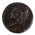thumbnail image 2 of 1793 Liberty Cap Half Cent AU-50 PCGS, 2 of 3