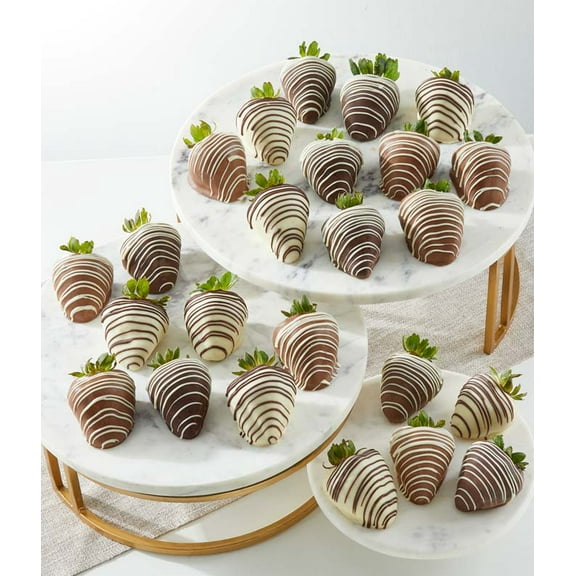 From You Flowers - Belgian Chocolate Dipped Strawberries - 24 Pieces for Birthday, Anniversary, Get Well, Congratulations, Thank You, All Occasions