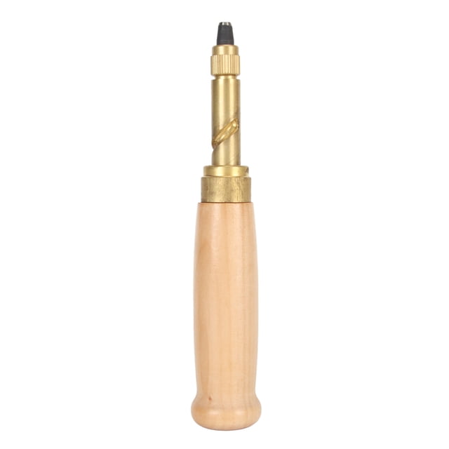 Screw Hole Punch,Screw Hole Punch Brass Japanese Screw Punch Leather Hole Punch Tool User-Friendly Design