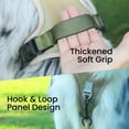 thumbnail image 4 of PcEoTllar Dog Harness and Leash Combo, Escape Proof No Pull Vest Harness, with Reflective Leash, Adjustable Pet Harness with Handle for Large Dogs, Khaki L, 4 of 9