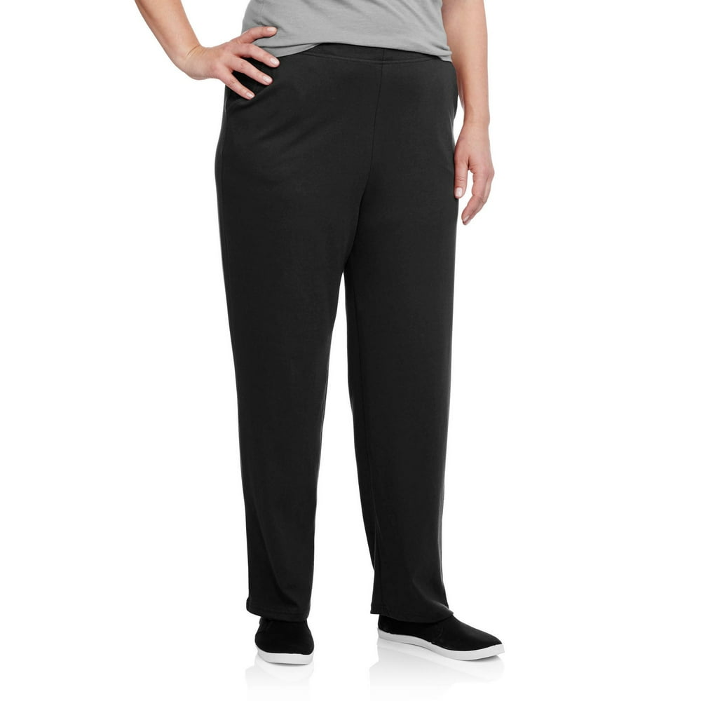 White Stag - Women's Plus-Size Knit Pant Petite - Walmart.com - Walmart.com