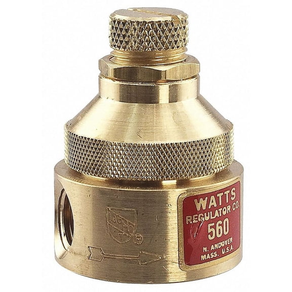 Watts Pressure Regulator,1/8 In,0 to 60 psi 1/8 LF560 0-60