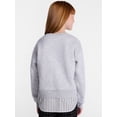 thumbnail image 3 of Wonder Nation Girls Double Top with Long Sleeves, Sizes 4-18 & Plus, 3 of 6