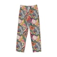 thumbnail image 2 of Vsdgher Tropical Fruit Print Mens Pajama Pants Sleep & Lounge Pants, PJ Bottoms With elastic waistb and Pockets, 2 of 5