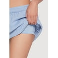 thumbnail image 5 of Womens Denim Micro Mini Bubble Skirt, 5 of 6