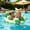Green, variant on Inflatable Pool Floats Lounge Chairs,Adjustable Fabric Water Floating Hammock,Heavy Duty Swimming Tropical Themed Comfortable Chair for Summer Beach Lake Backyard Parties