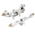thumbnail image 1 of Portal Axle Assembly Set, Hardened Steel Aluminum Alloy Front Rear Portal Axle Fit For Axial SCX24 1/24 RC Car, 1 of 8