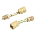 thumbnail image 4 of R410A Converter, 2 Pcs Professional Universal Charging Vacuum Port Adapters 1/4 To 5/16 Reliable Leakproof  For Mini Split System Air Conditioners, 4 of 8