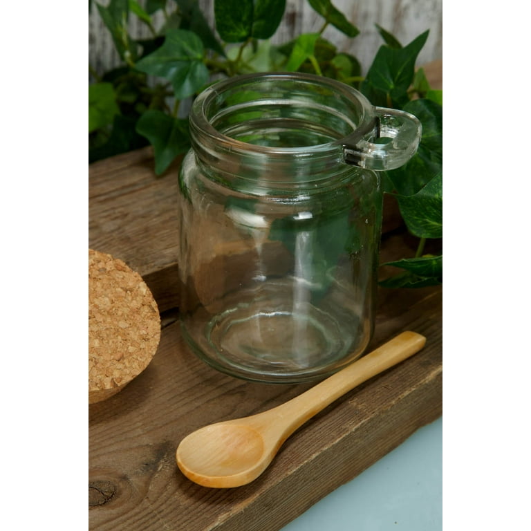 8 oz Tower Glass Jar with Lid - 250 ml