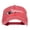 Red, variant on Bowling Spare Embroidered Washed Cap - Navy OSFM