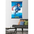 thumbnail image 3 of Pokemon - Ash-Greninja Wall Poster with Wooden Magnetic Frame, 22.375" x 34", 3 of 3