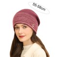 thumbnail image 5 of Women Winter Knitted Slouchy Beanie for Women Men Wool Blend Stretchy Warm Skull Beanies Cap, 5 of 7