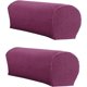 thumbnail image 1 of Fundas de reposabrazos suaves y elásticas de felpa, fundas de reposabrazos elásticas para sillas y sofás, fundas para brazos de sofá, fundas protectoras para sillones reclinables, juego de 2, 1 of 7