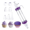 thumbnail image 4 of Boovnll Tool Kit, Food Grade Reusable Cake Tool Set Paper Cups Cream Mounted Mouth Set Home DIY Cake Baking Tool Round Mafen Cup, Tool Set, Home Essentials, Household Essentials, 4 of 9