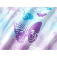thumbnail image 5 of Beezizac Girls Pajama Set 2-PC Shorts Cotton Summer Tie Dye Butterfly Pjs Size 8, 5 of 7