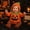 A212 Orange, variant on Baby Boys Girls Pumpkin Costume Long Sleeve Hooded Romper and Striped Leggings Fall Halloween Outfit Set First Halloween Playwear